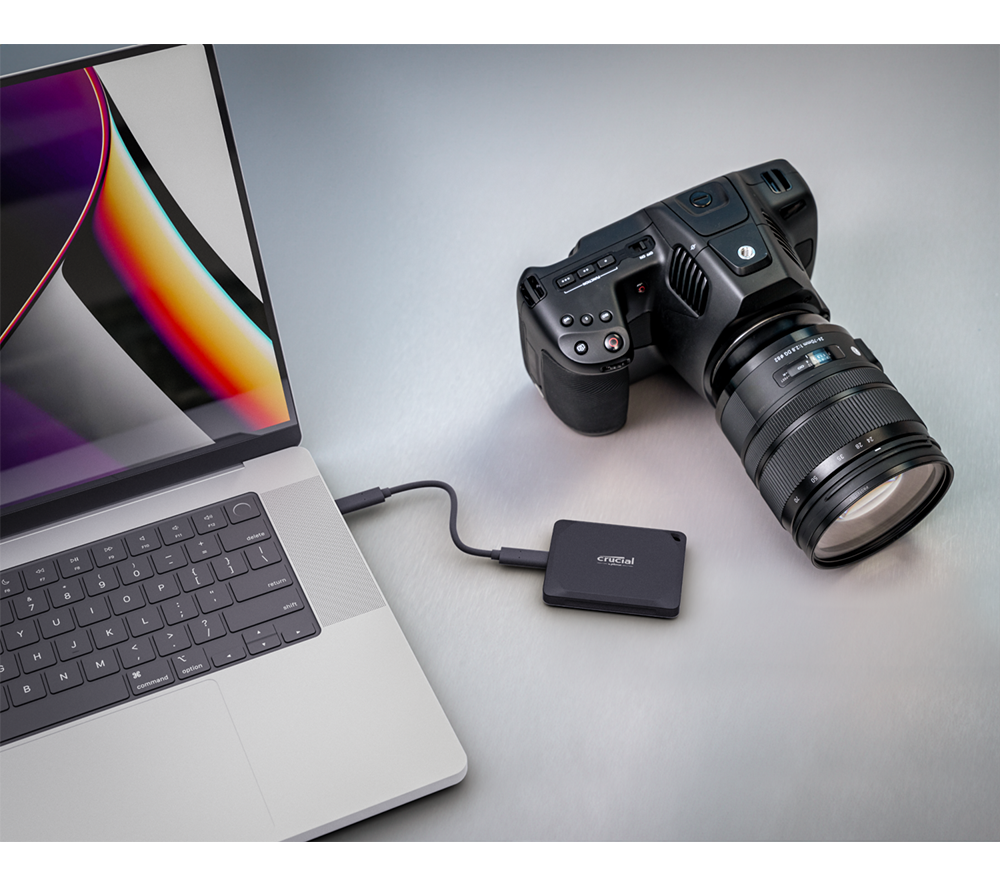 CRUCIAL X10 Pro External SSD - 2 TB, Black image number 7 of 9