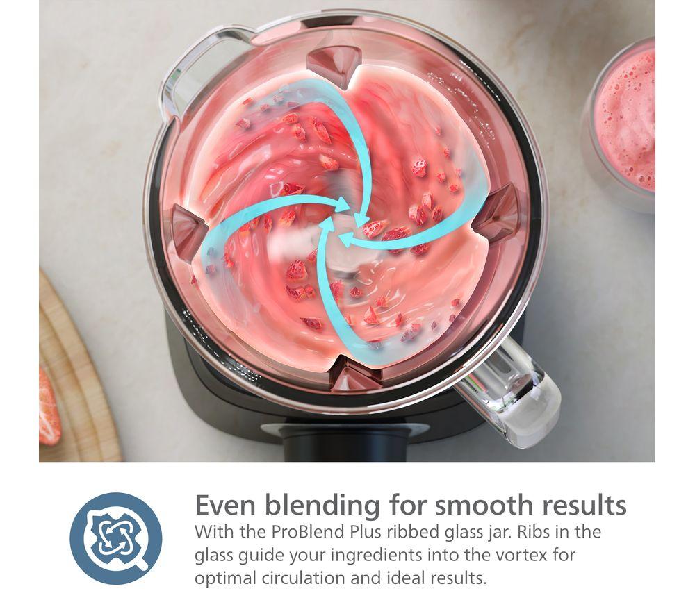 PHILIPS Series 5000 HR3030/00 Blender - Silver & Black image number 4 of 10