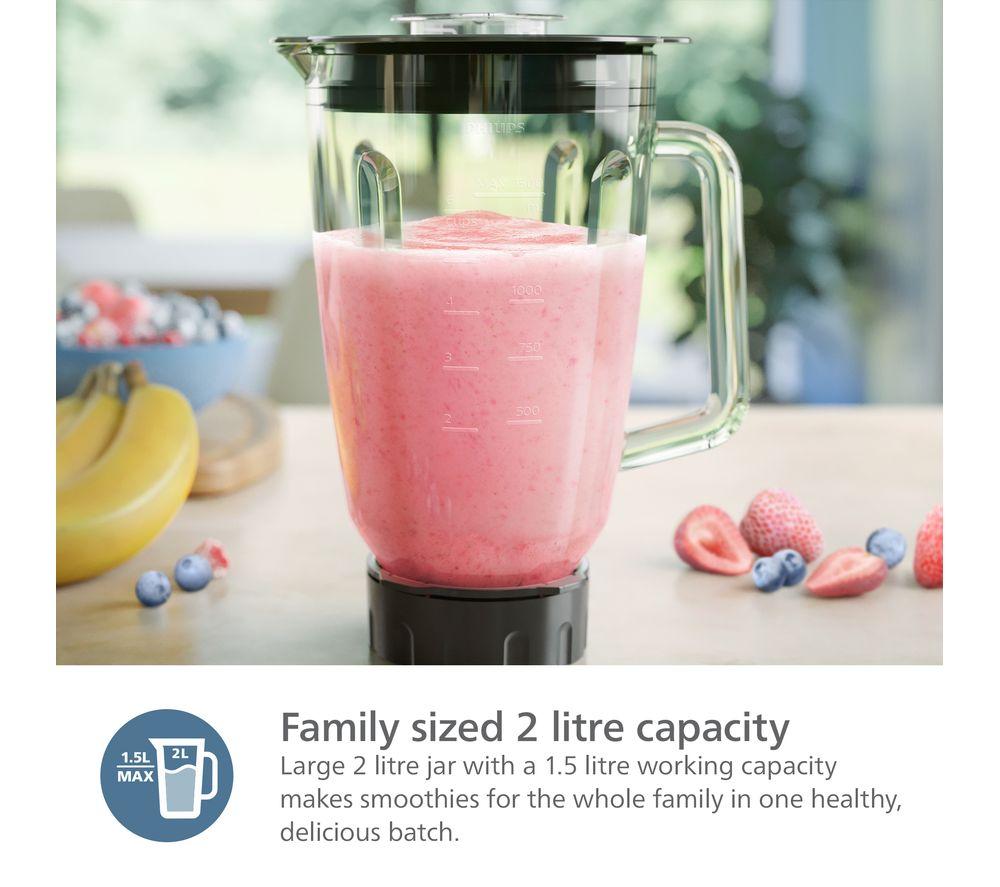 PHILIPS Series 5000 HR3030/00 Blender - Silver & Black image number 6 of 10