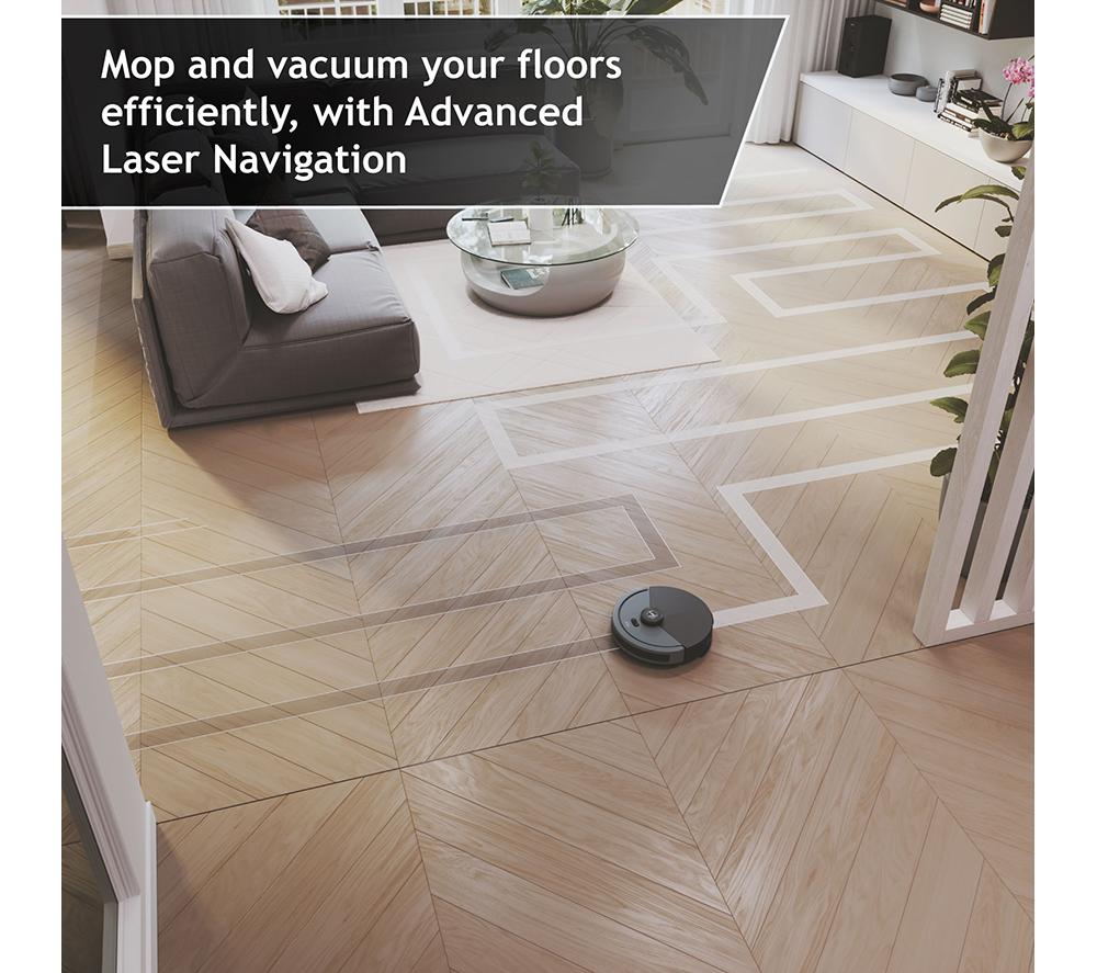 HOOVER HG4 Hydro Robot Vacuum Cleaner - Blue & Black image number 2 of 8