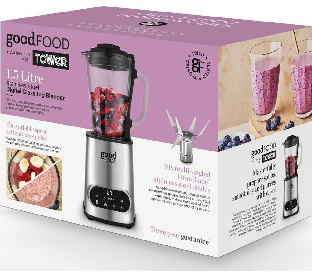 GOOD FOOD GF12013 Blender - Silver image number 2 of 7