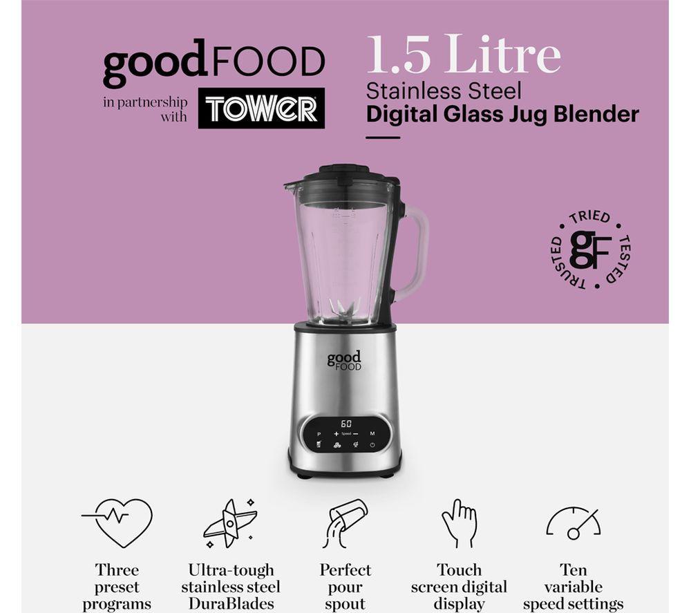 GOOD FOOD GF12013 Blender - Silver image number 5 of 7
