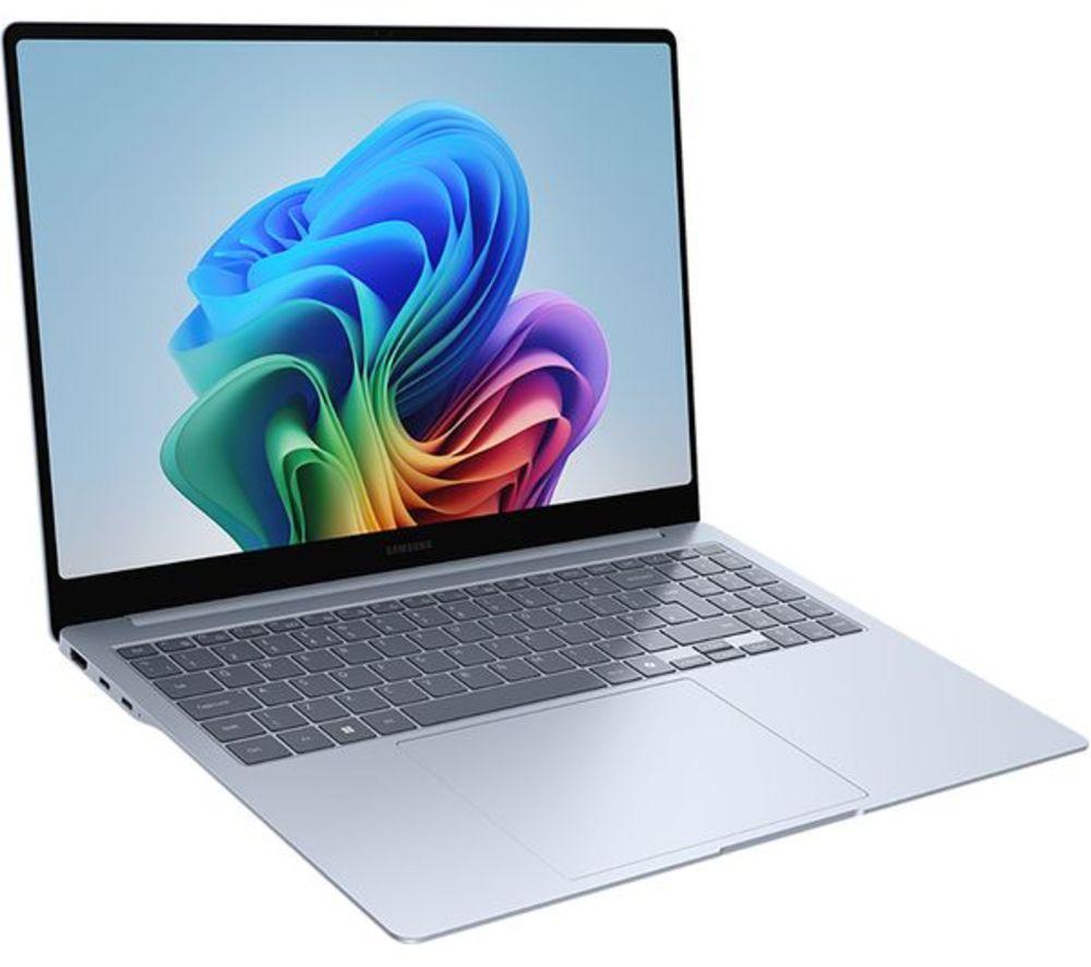 SAMSUNG Galaxy Book4 Edge 16" Refurbished Laptop, Copilot+ PC - Snapdragon X Elite, 512 GB SSD, Sapphire Blue (Very Good Condition) image number 2 of 13