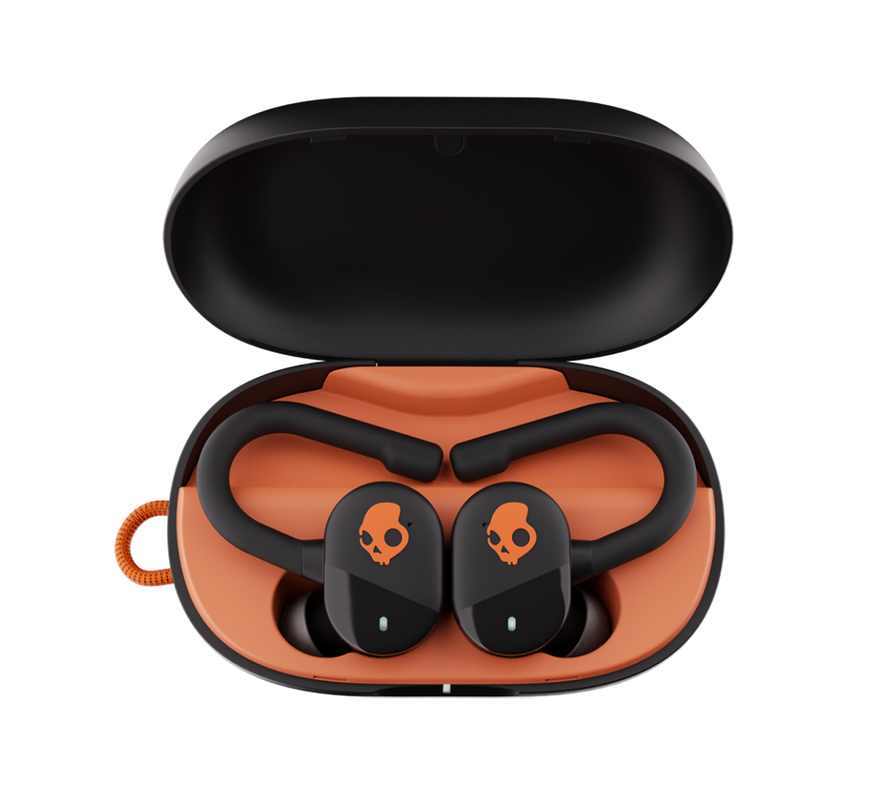 Buy SKULLCANDY Push Play Active Wireless Bluetooth Noise Cancelling Sports Earbuds Black Orange Currys