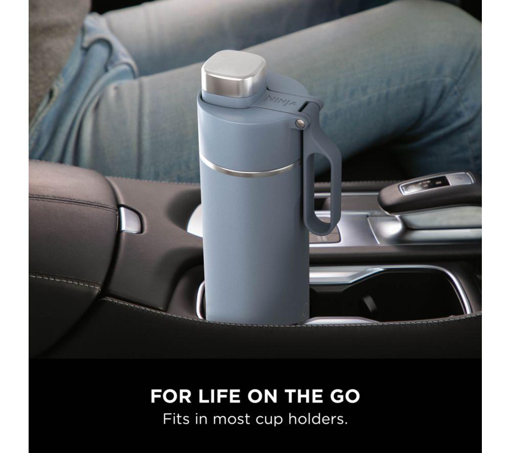 NINJA Thirsti Travel Water Bottle - Navy, 530 ml image number 5 of 9