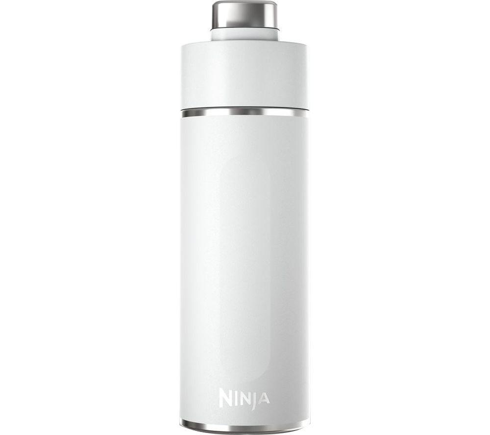 NINJA Thirsti Travel Water Bottle - Steam White, 530 ml