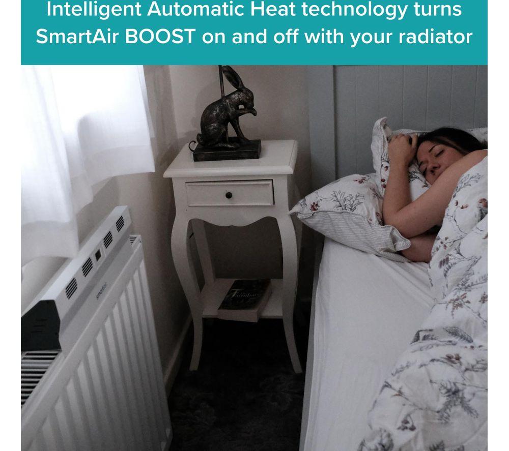 SMARTAIR Boost Portable Fan Heater - White image number 14 of 21