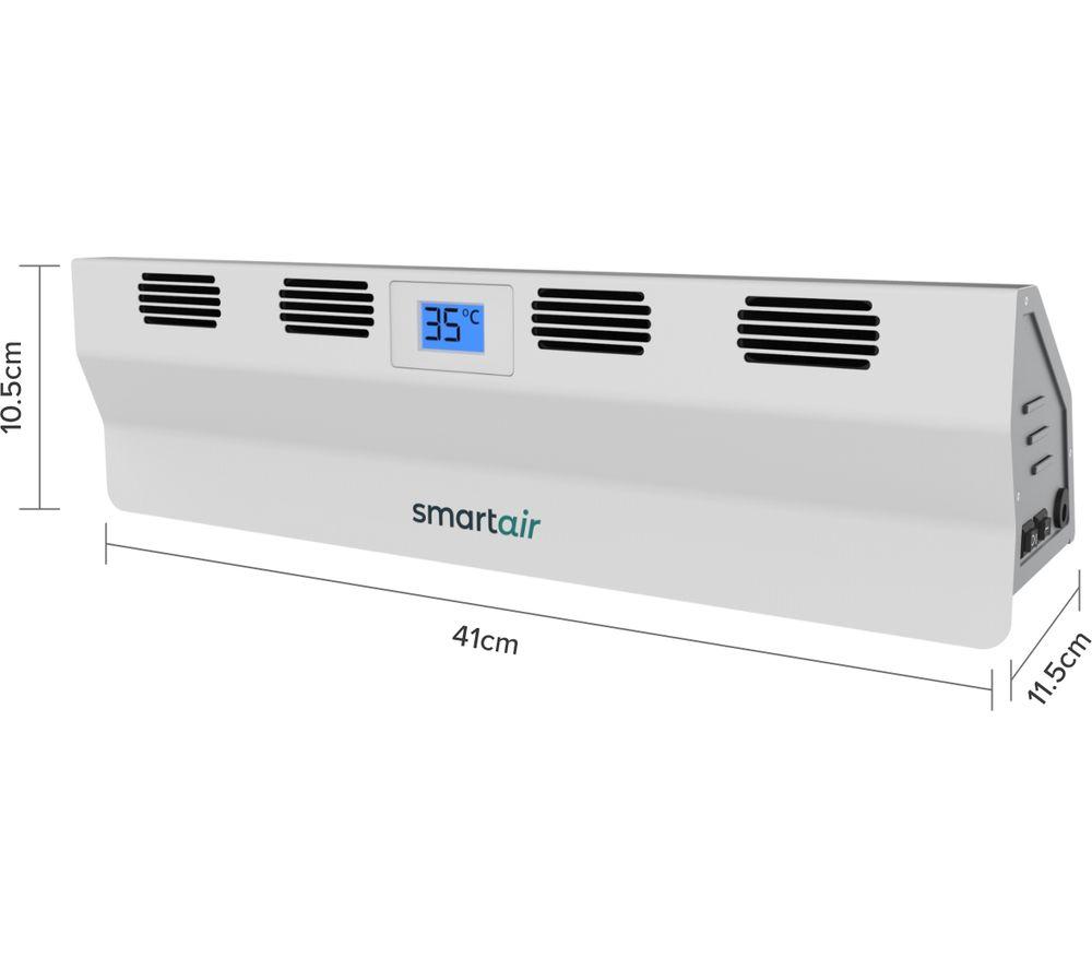 SMARTAIR Boost Portable Fan Heater - White image number 21 of 21