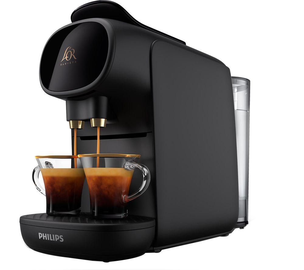 L'OR by Philips Barista Sublime LM9012/65 Coffee Machine & 50 Capsules Bundle - Black