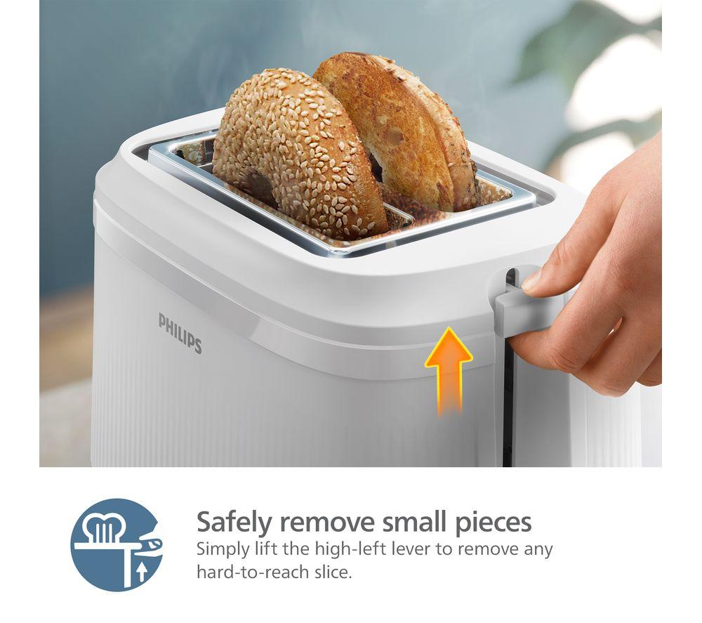 PHILIPS 3000 Series HD2511/00 Toaster - Arctic White image number 4 of 10