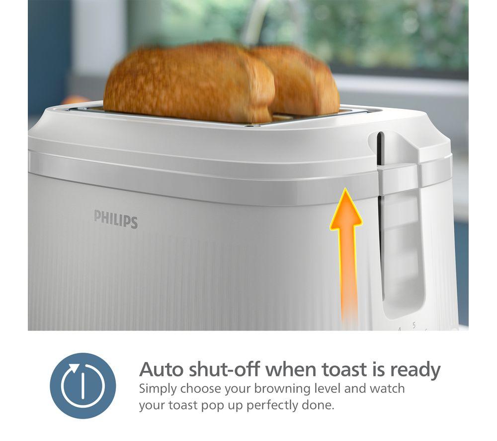 PHILIPS 3000 Series HD2511/00 Toaster - Arctic White image number 6 of 10