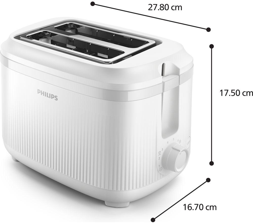 PHILIPS 3000 Series HD2511/00 Toaster - Arctic White image number 10 of 10