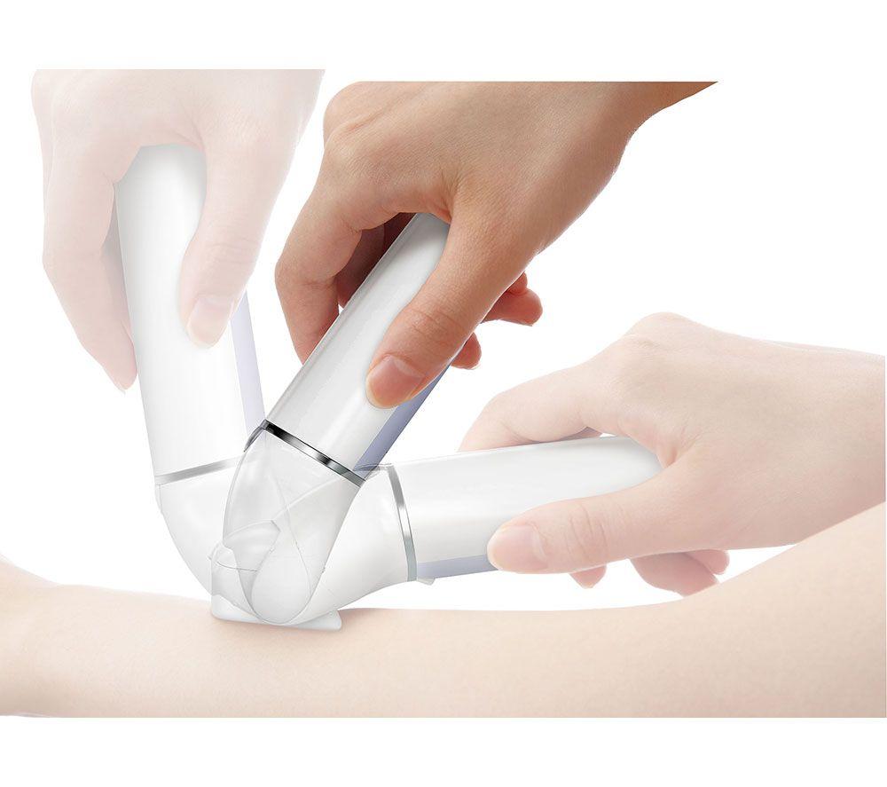 PANASONIC ES-EY90-A511 Double Disc Wet & Dry Epilator Kit - White & Blue image number 4 of 10