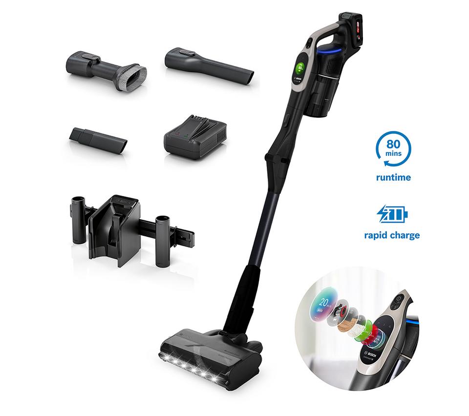 BOSCH Unlimited 10 BBS1041GGB Cordless Vacuum Cleaner - Greige