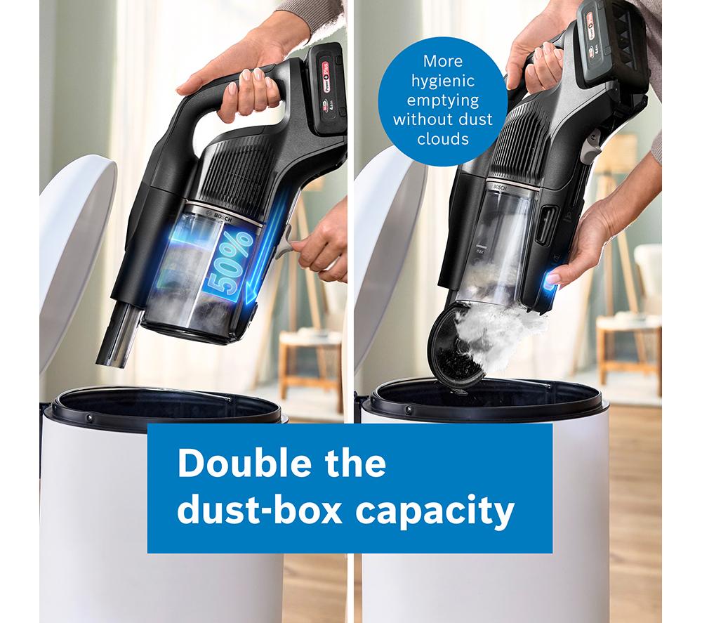 BOSCH Unlimited 10 BBS1041GGB Cordless Vacuum Cleaner - Greige image number 6 of 15