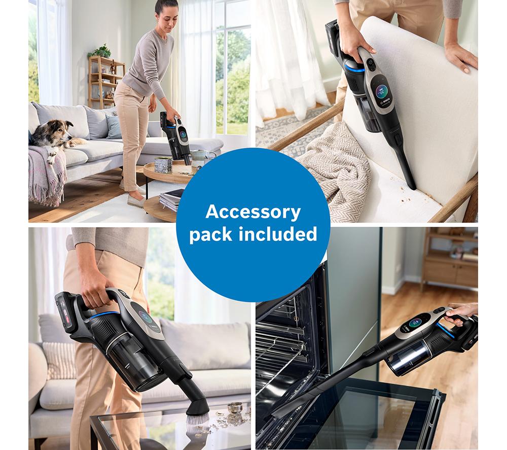 BOSCH Unlimited 10 BBS1041GGB Cordless Vacuum Cleaner - Greige image number 10 of 15