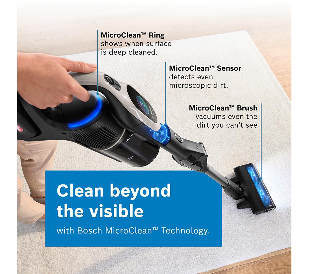 BOSCH Unlimited 10 BBS1041GGB Cordless Vacuum Cleaner - Greige image number 15 of 15