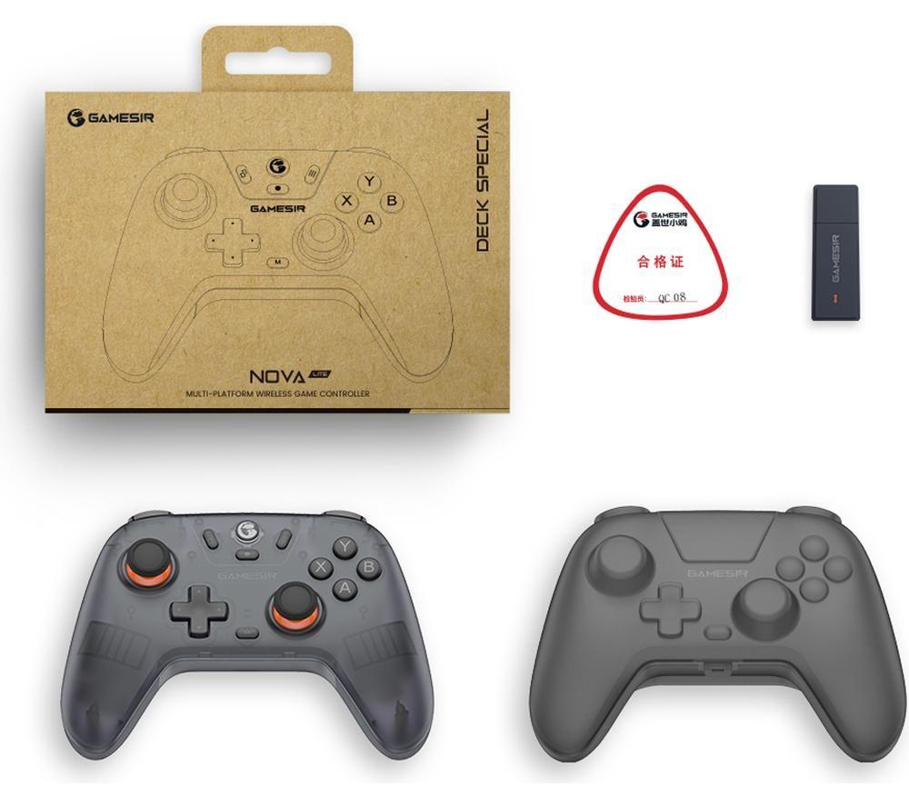 GAMESIR Nova Lite Wireless Gaming Controller - Black image number 4 of 4