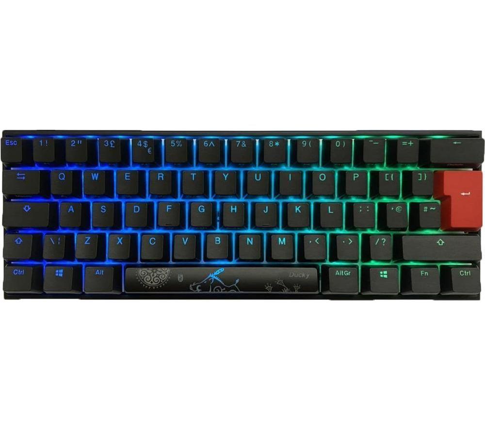 DUCKY One2 Pro Mini Mechanical Gaming Keyboard - Black - Brown Switches image number 2 of 4