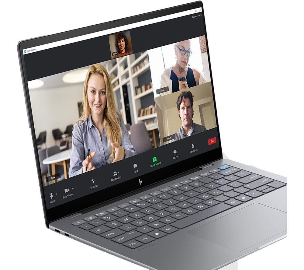 HP OmniBook X 14" Refurbished Laptop, Copilot+ PC - Snapdragon X Elite, 1 TB SSD, Silver (Excellent Condition) image number 19 of 19