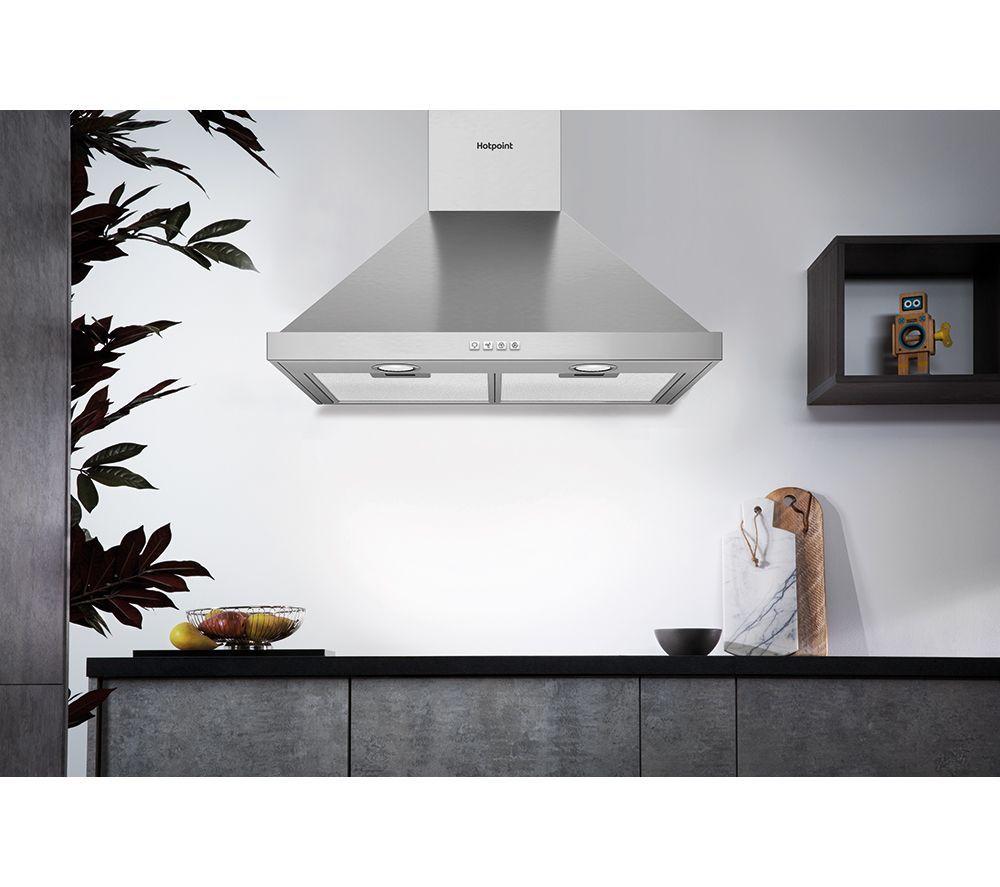 HOTPOINT PHPN6.5 FLMX/1 Chimney Cooker Hood - Stainless Steel image number 4 of 4