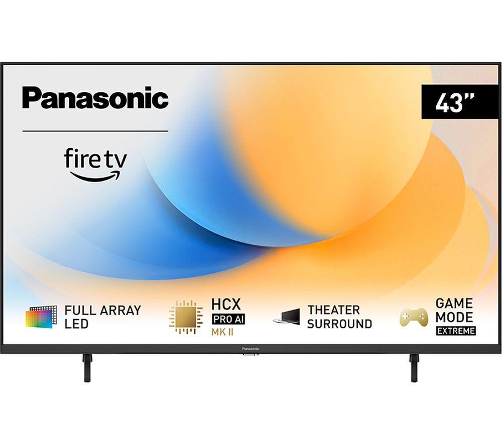 PANASONIC TV-43W90AEB Smart 4K Ultra HD HDR LED TV with Amazon Alexa Black