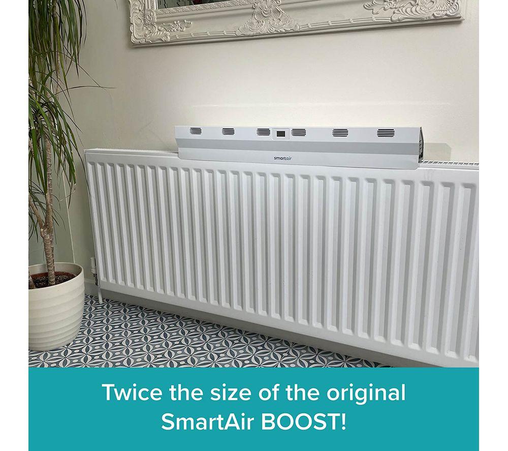DREW&COLE SmartAir Boost XL Portable Fan Heater - White image number 3 of 6