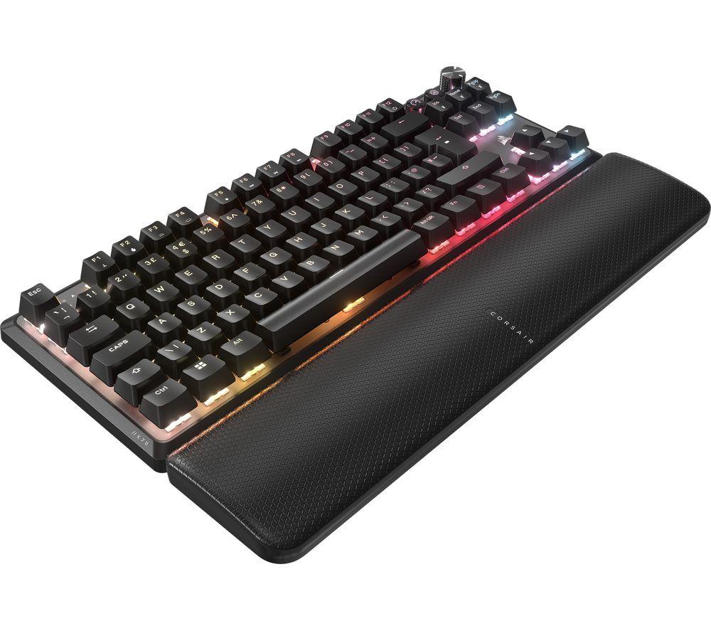 CORSAIR K70 CORE TKL RGB Wireless Mechanical Gaming Keyboard - Black image number 4 of 4