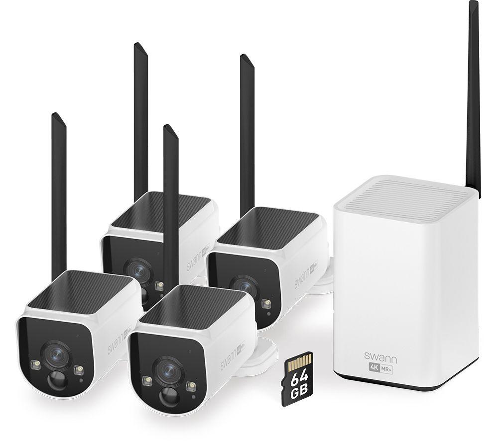 SWANN MaxRanger 4K Ultra HD NVR Security System - 4 Cameras