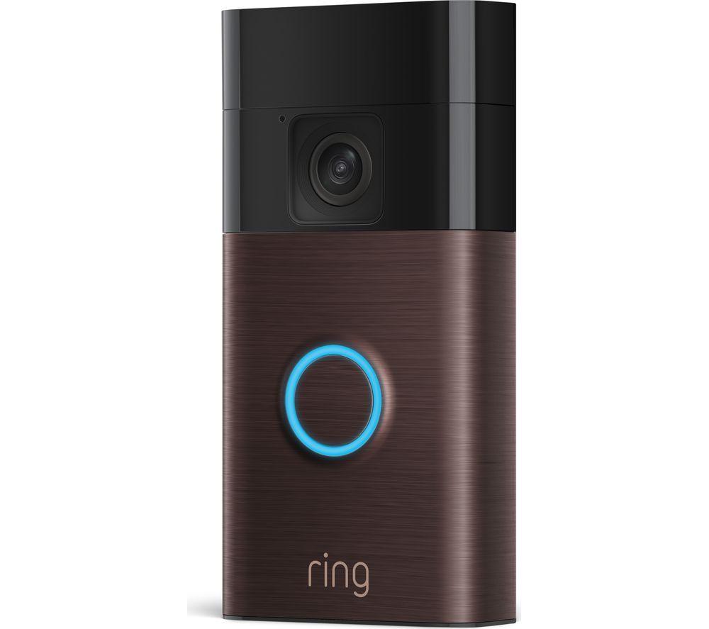 RING Battery Video Doorbell - Venetian Bronze image number 2 of 4