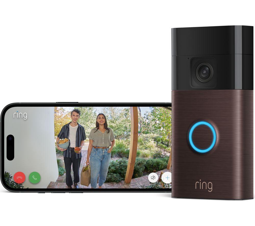 RING Battery Video Doorbell - Venetian Bronze image number 4 of 4