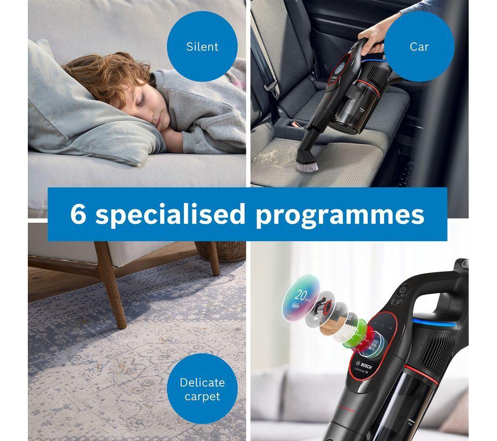 BOSCH Unlimited 10 BCS1051GB Cordless Vacuum Cleaner - Black image number 7 of 16
