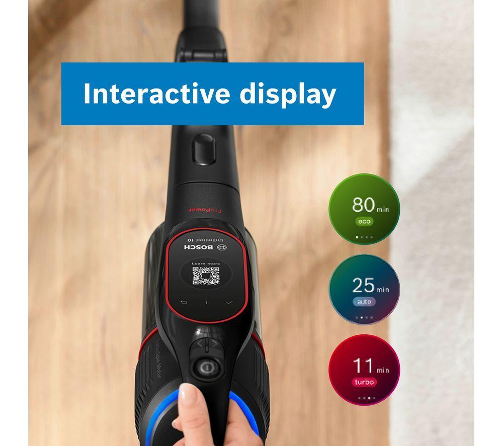 BOSCH Unlimited 10 BCS1051GB Cordless Vacuum Cleaner - Black image number 9 of 16