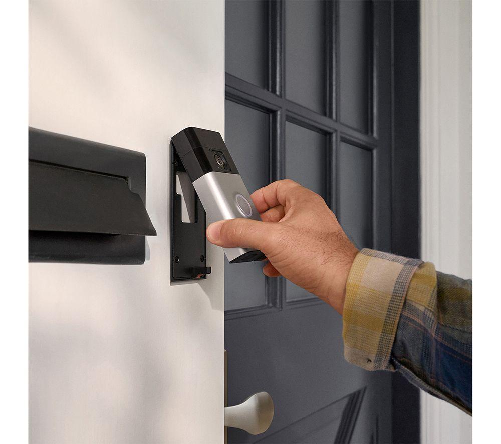 RING Battery Video Doorbell with Chime (2nd Gen) - Satin Nickel image number 7 of 7