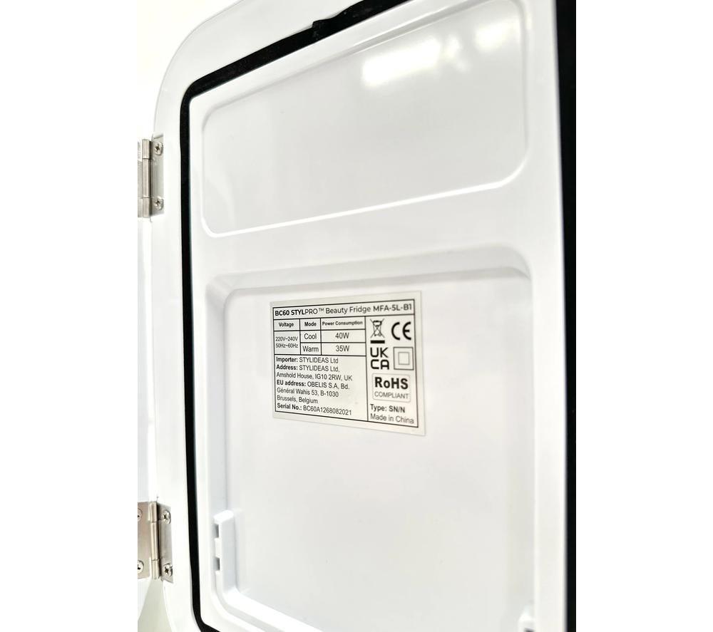 STYLPRO Beauty Fridge - Rose Gold & White image number 3 of 5