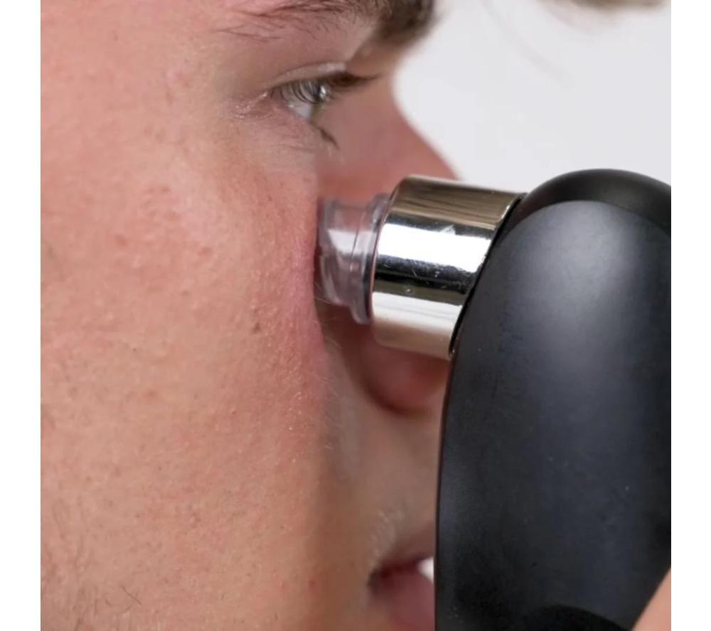 STYLPRO HE01A Facial Exfoliator - Black & Silver image number 3 of 13