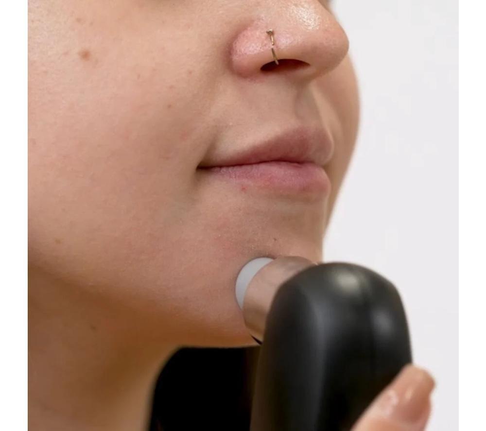 STYLPRO HE01A Facial Exfoliator - Black & Silver image number 6 of 13