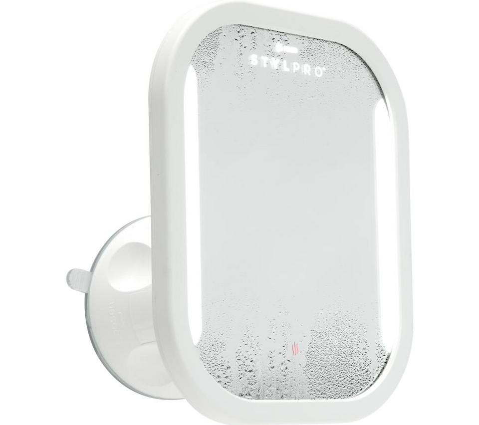 GLOBAL GIZMOS Clear View Anti-Fog Shower Mirror