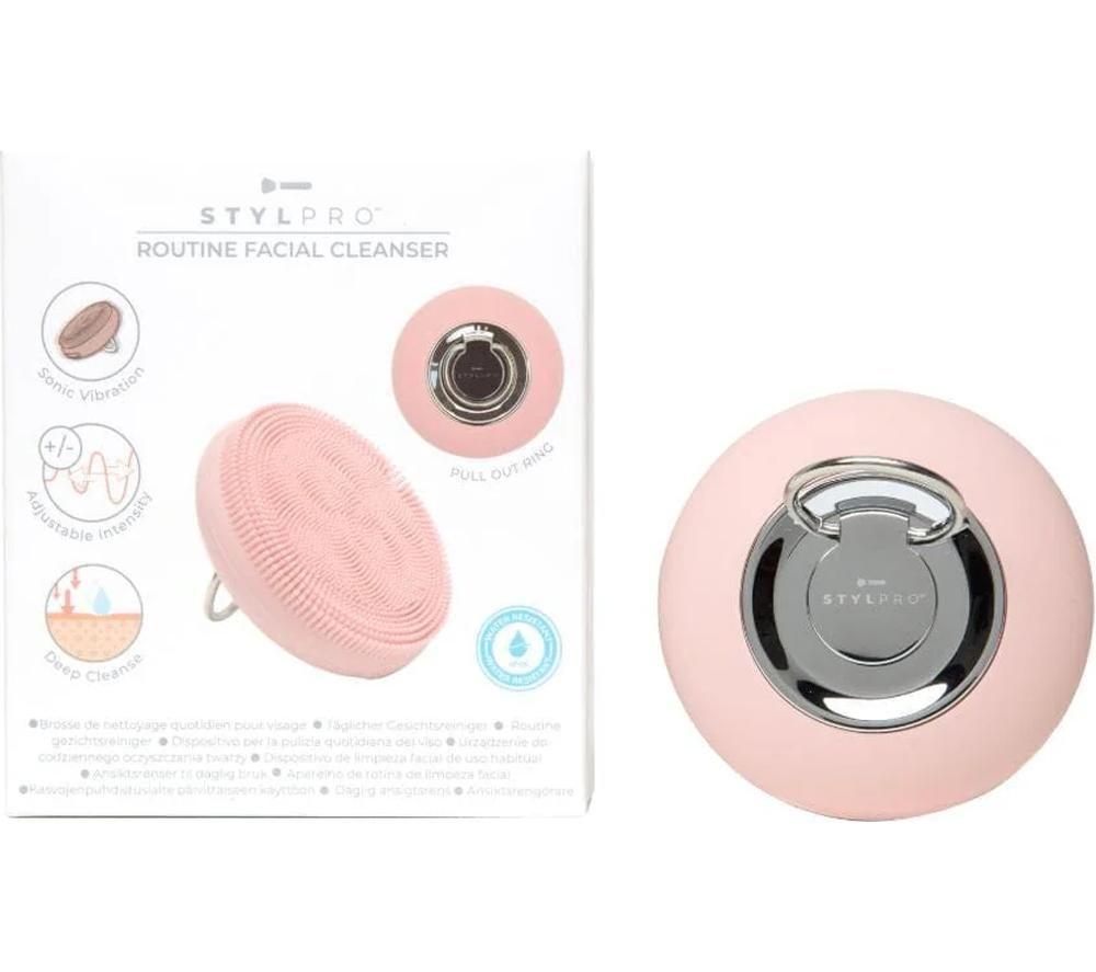 STYLPRO Routine Facial Cleansing Device - Pink image number 2 of 9
