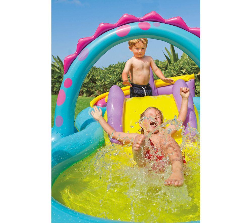 INTEX Dinoland Inflatable Play Center with Slide image number 2 of 7