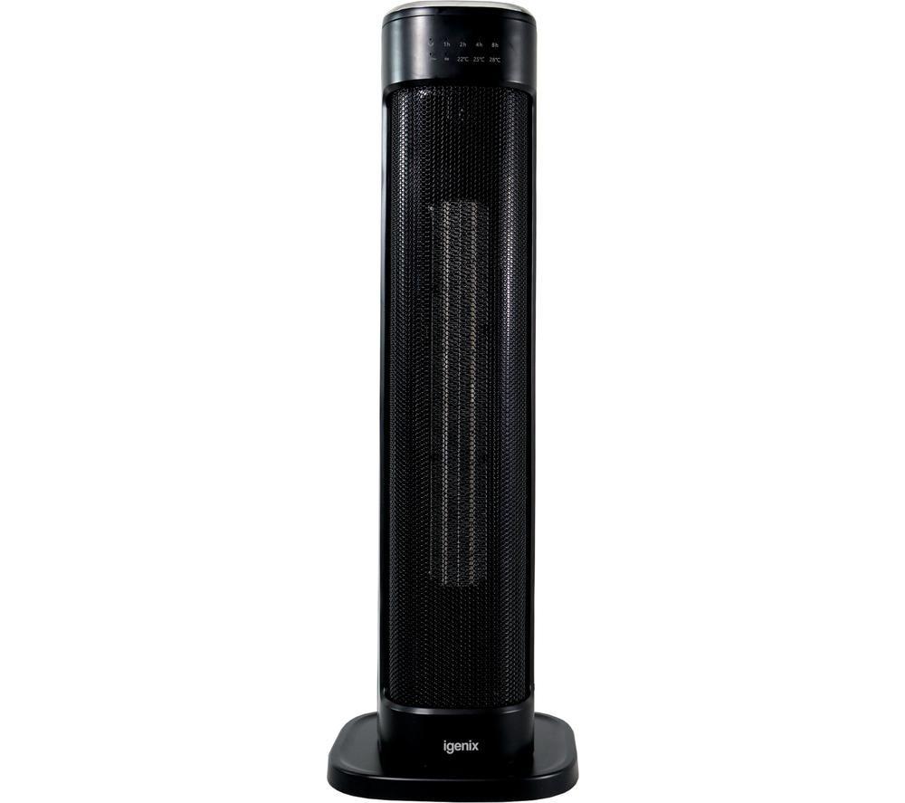 IGENIX IGHT020DB Portable Ceramic Fan Heater - Black image number 7 of 11