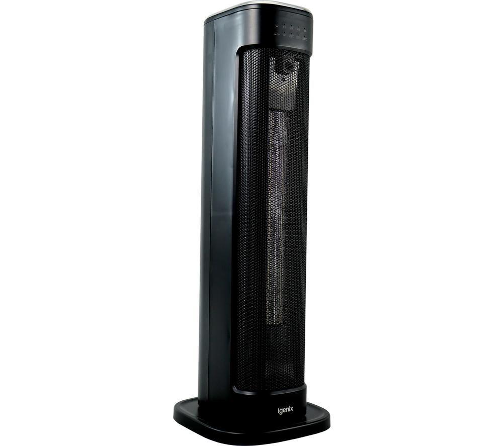 IGENIX IGHT020DB Portable Ceramic Fan Heater - Black image number 8 of 11