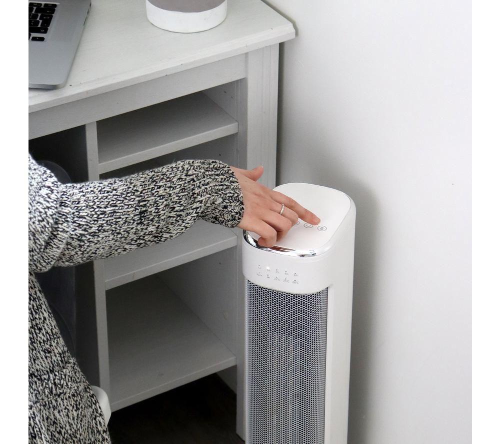 IGENIX IGHT020DW Portable Ceramic Fan Heater - White image number 10 of 10