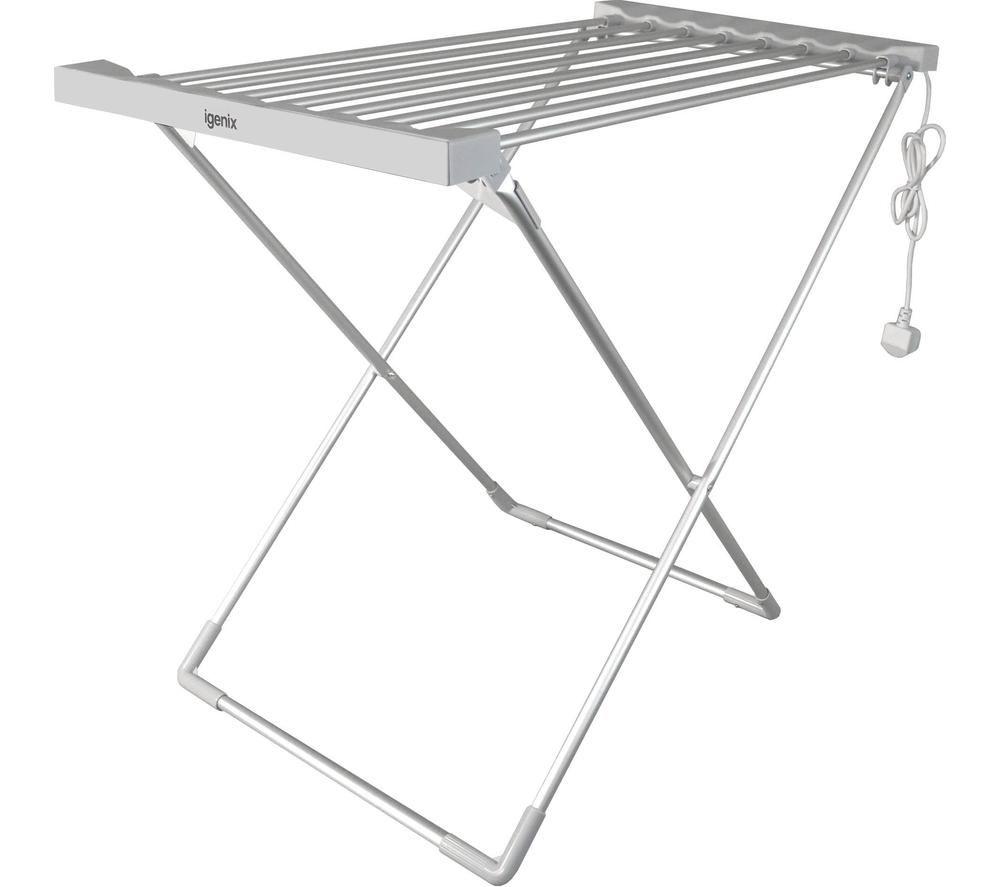 Igenix Igha068s Heated Clothes Airer - Silver