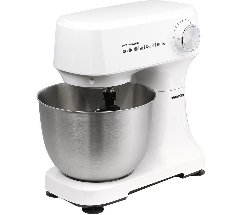 DAEWOO Essentials SDA2690GE Stand Mixer - White image number 6 of 7
