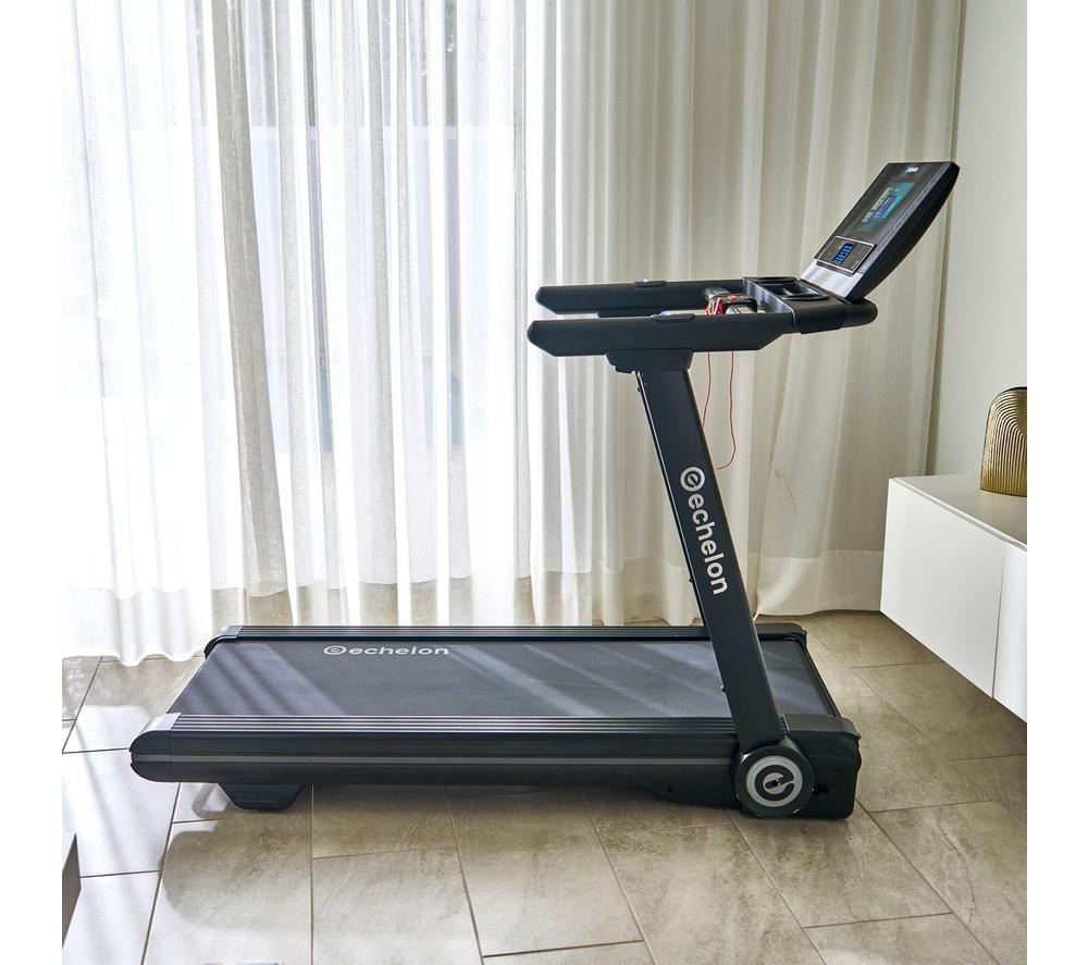 ECHELON Stride-6s-10 Auto-fold Smart Bluetooth Treadmill - Black image number 2 of 7