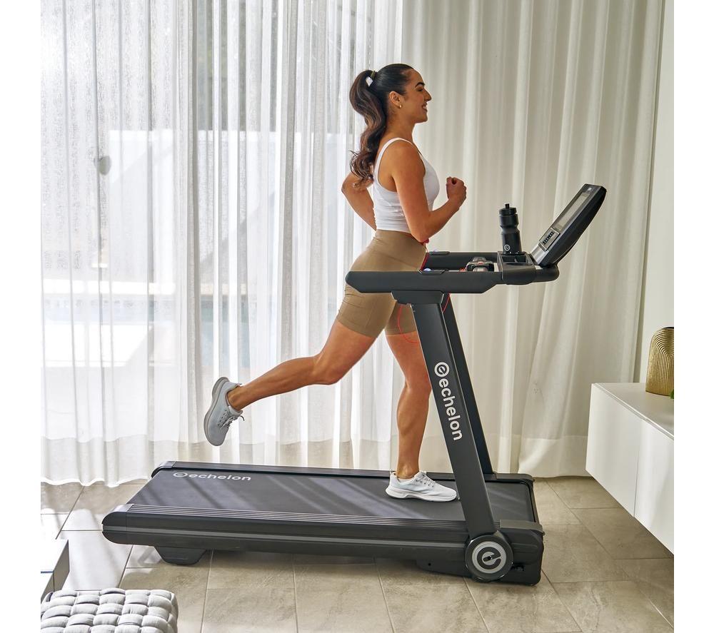 ECHELON Stride-6s-10 Auto-fold Smart Bluetooth Treadmill - Black image number 6 of 7