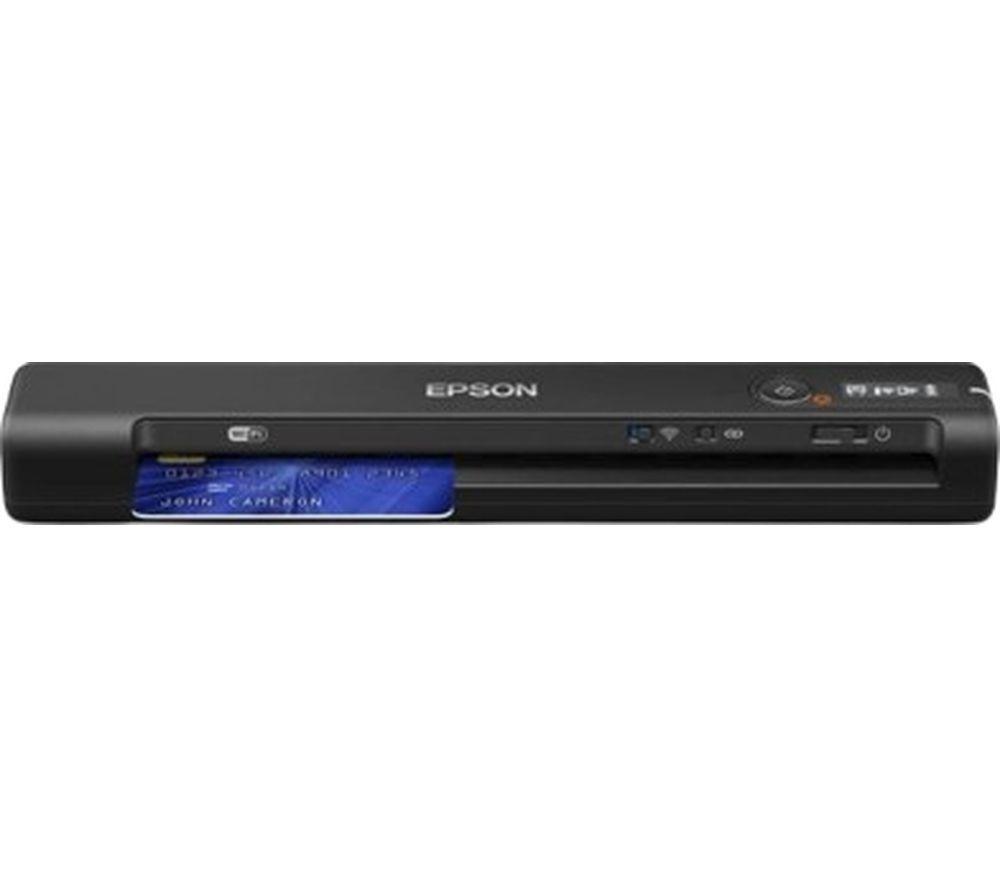Epson Workforce Es-60W Document Scanner, Black