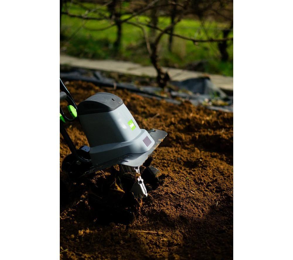 THE HANDY THET1400 Electric Tiller - Black & Grey image number 3 of 12