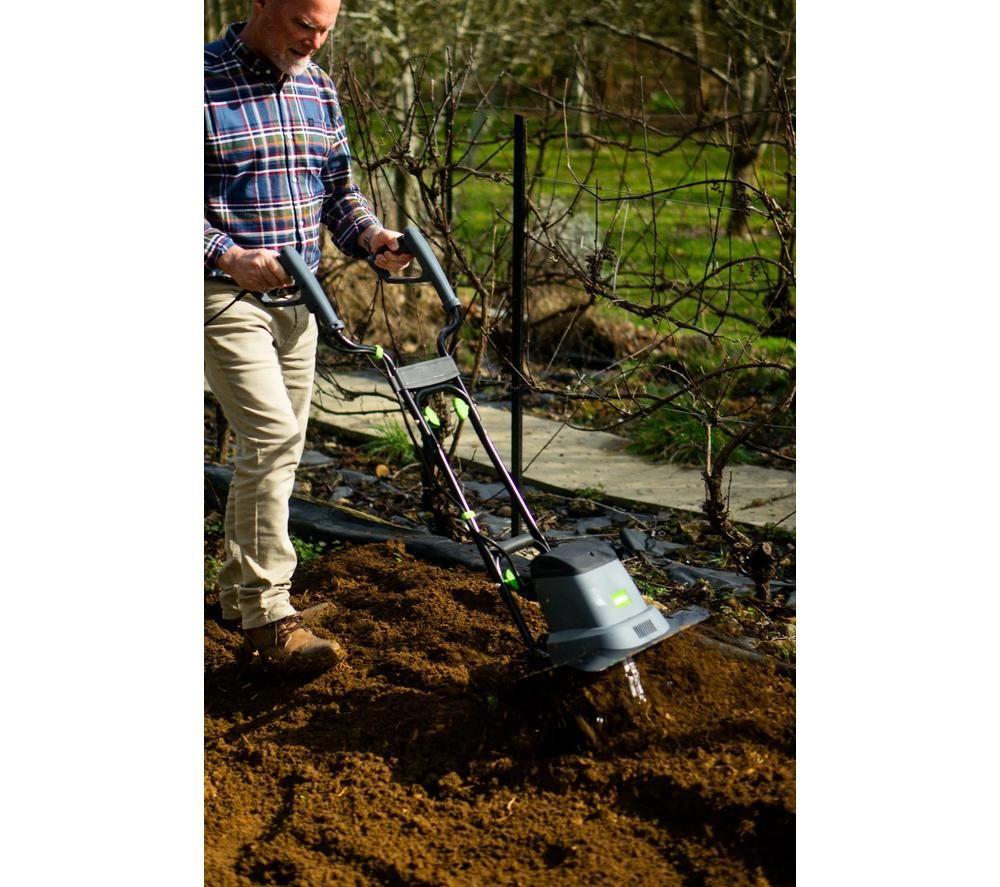THE HANDY THET1400 Electric Tiller - Black & Grey image number 4 of 12
